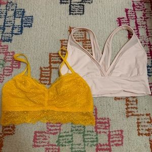 Bralette bundle PINK & AERIE